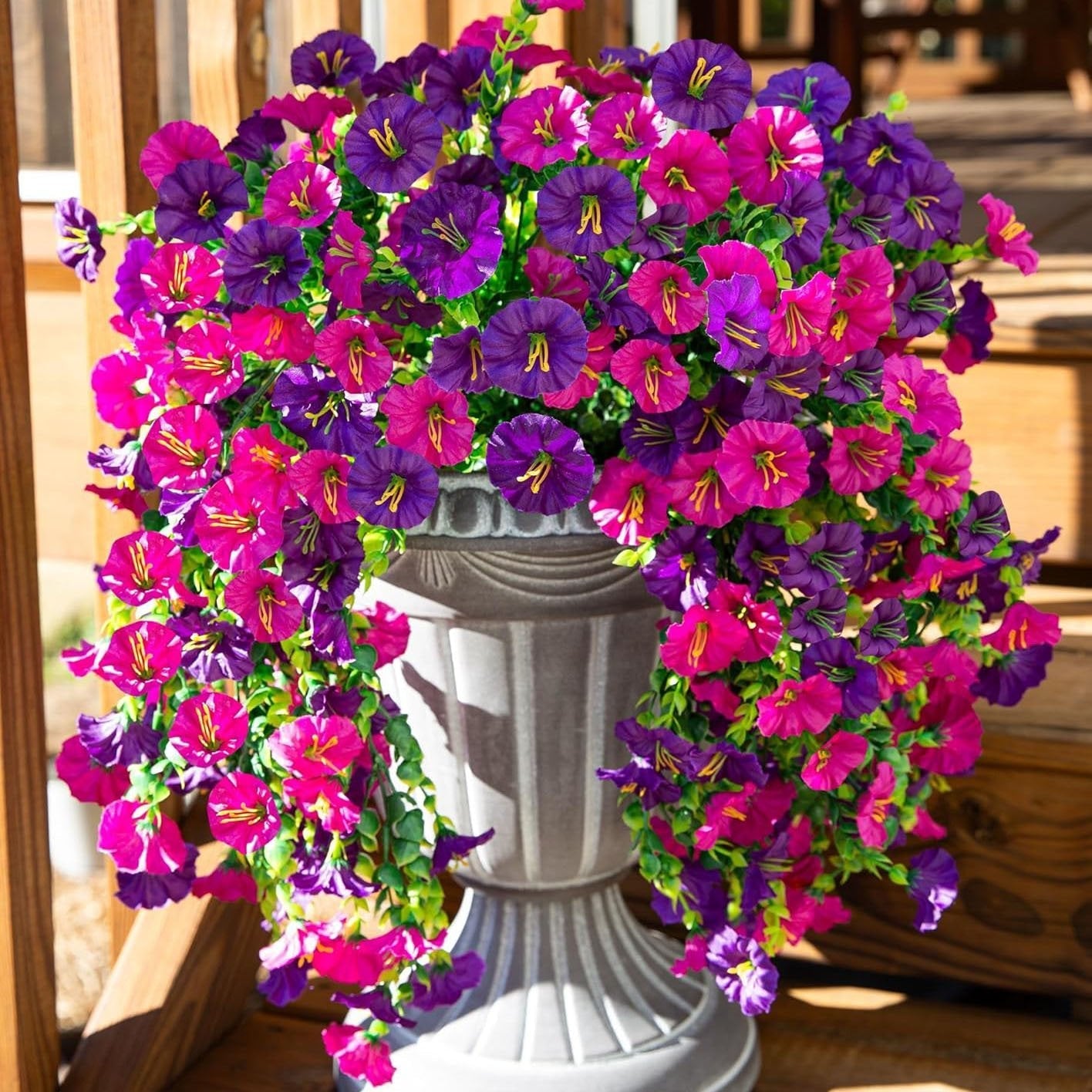🌺UV Resistant Hanging Artificial Morning Glory Vine 💖